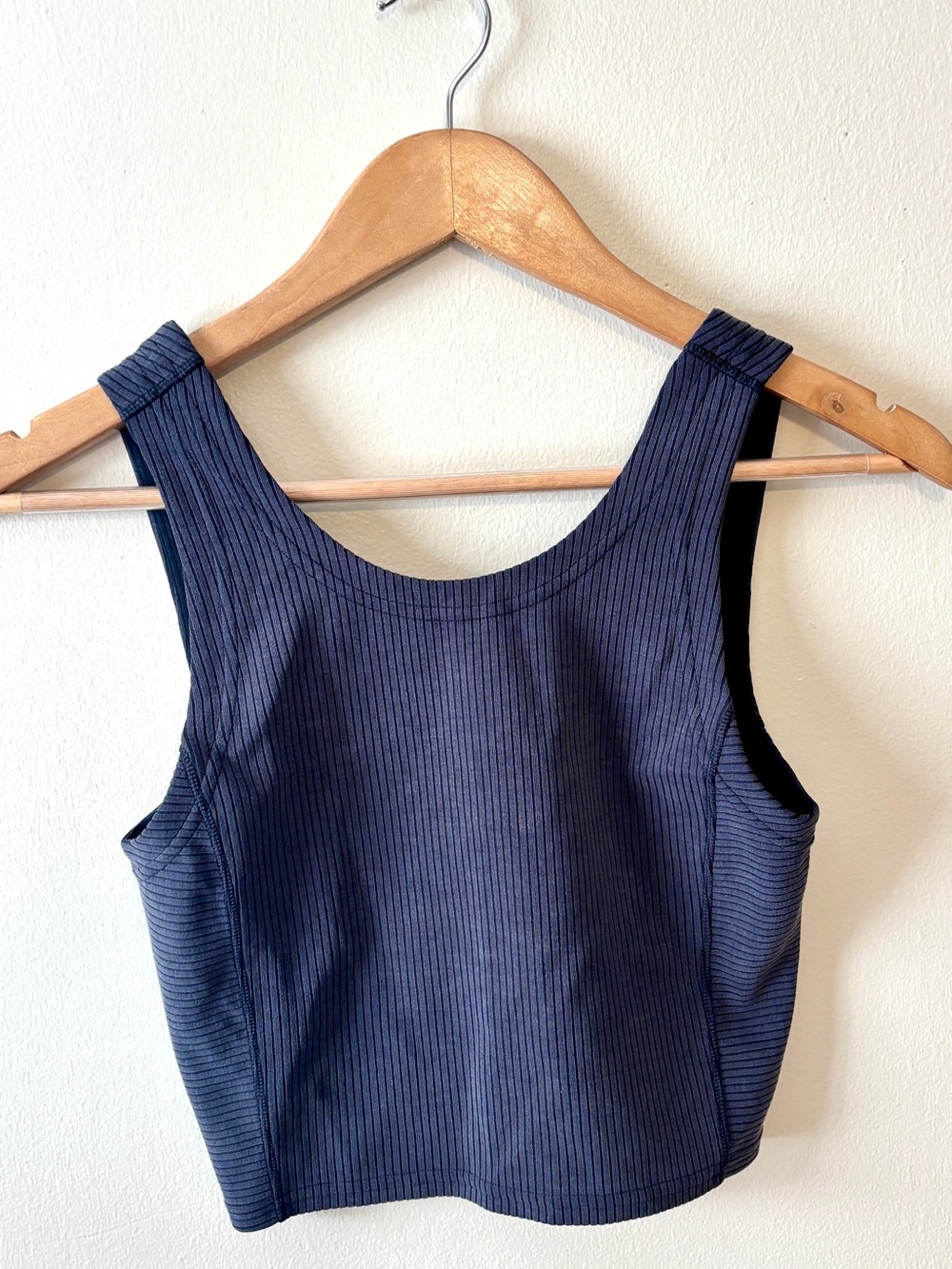 Lululemon Ribbed Softstreme Cropped Tank Top – Size 4